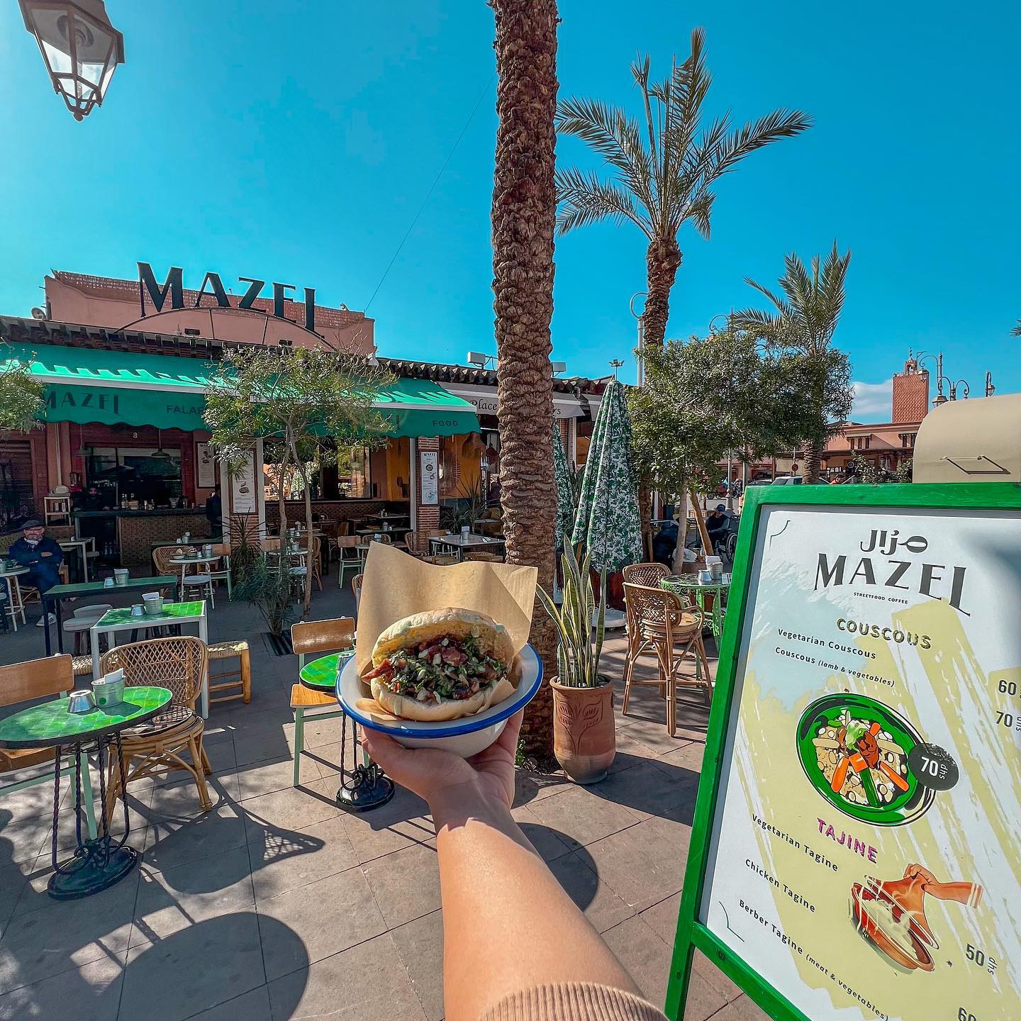 Mazel مزال Cafe Marrakech