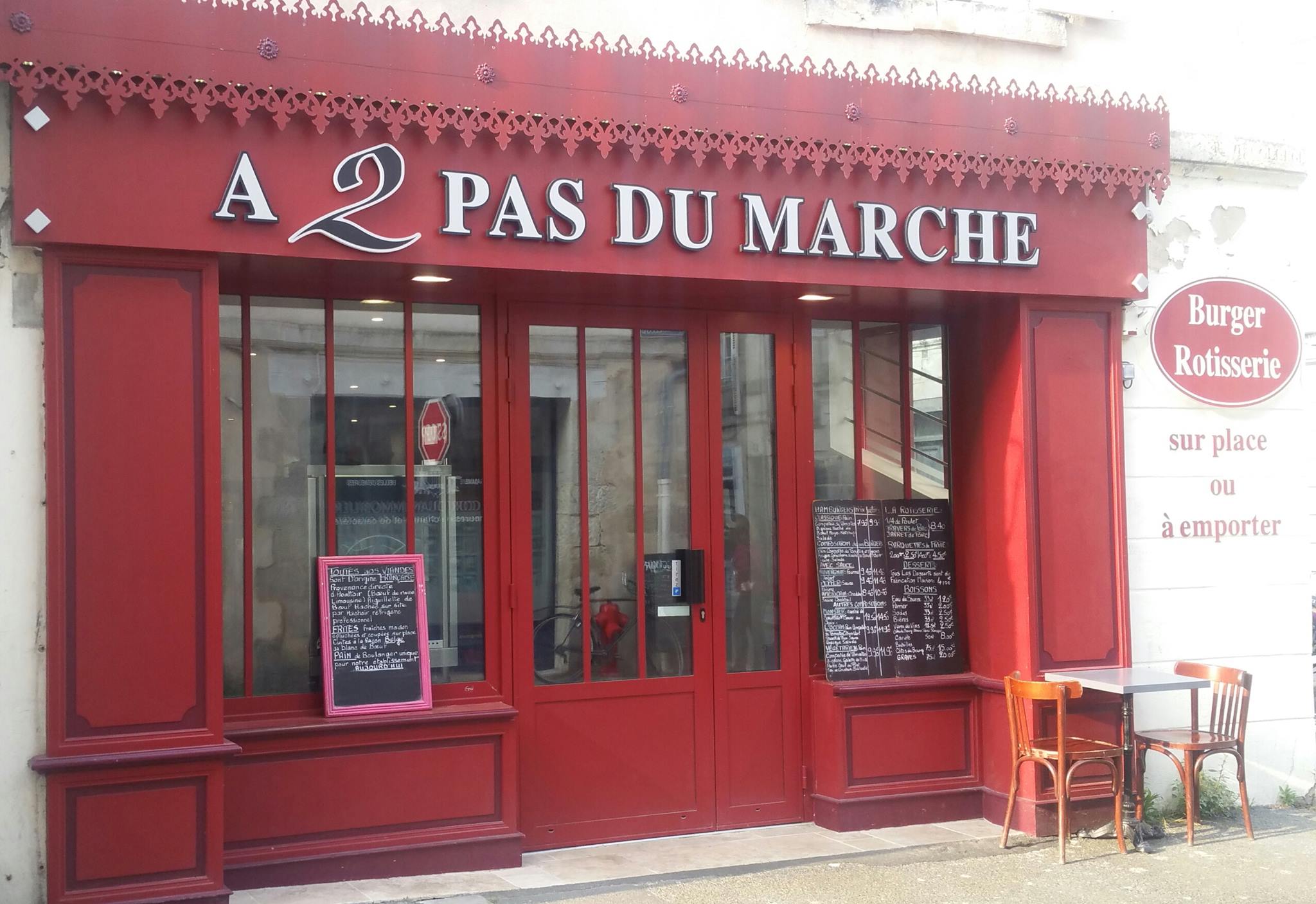 A 2 Pas du Marché La Rochelle